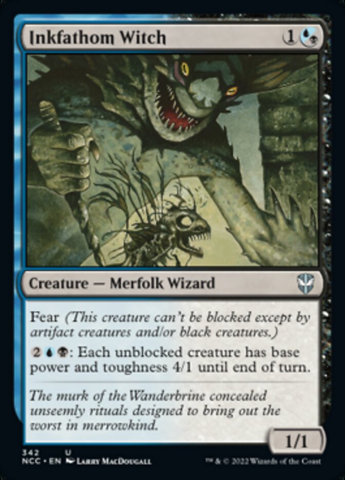Inkfathom Witch [Streets of New Capenna Commander] - Destination Retro
