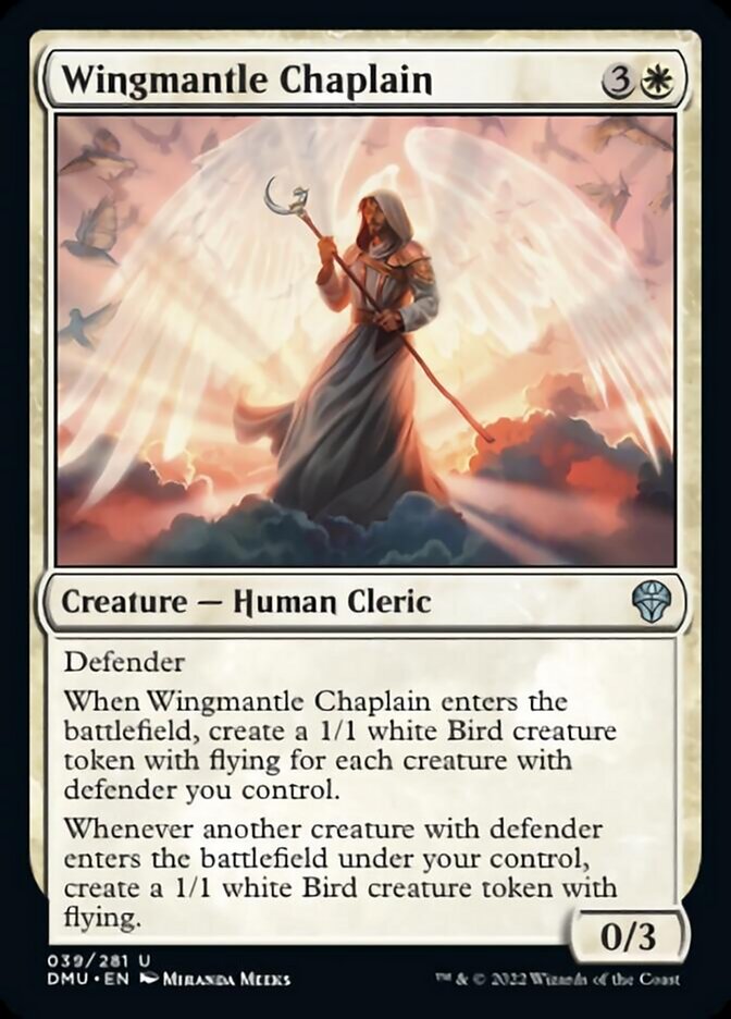 Wingmantle Chaplain [Dominaria United] - Destination Retro