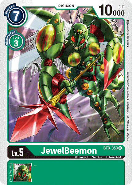 JewelBeemon [BT3-053] [Release Special Booster Ver.1.5] - Destination Retro