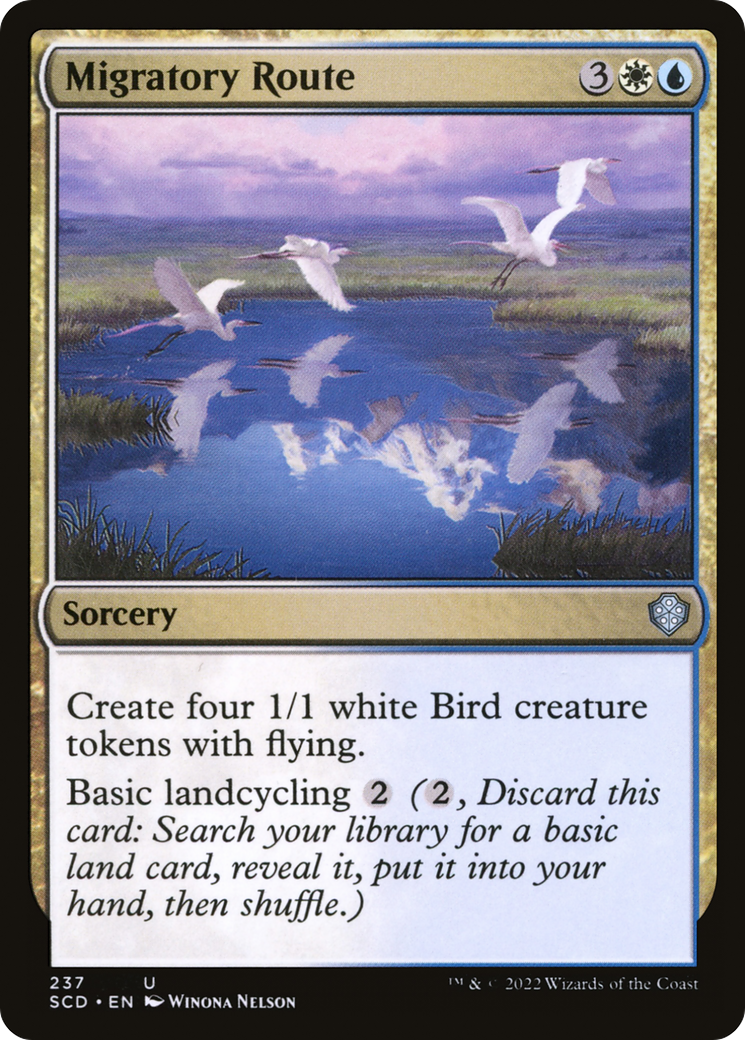 Migratory Route [Starter Commander Decks] - Destination Retro