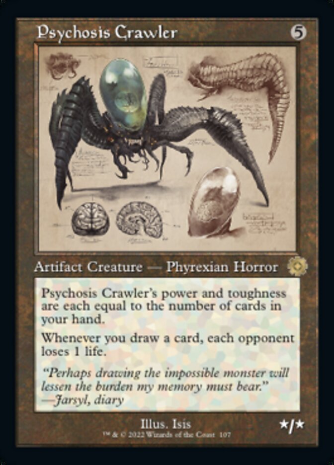 Psychosis Crawler (Retro Schematic) [The Brothers' War Retro Artifacts] - Destination Retro