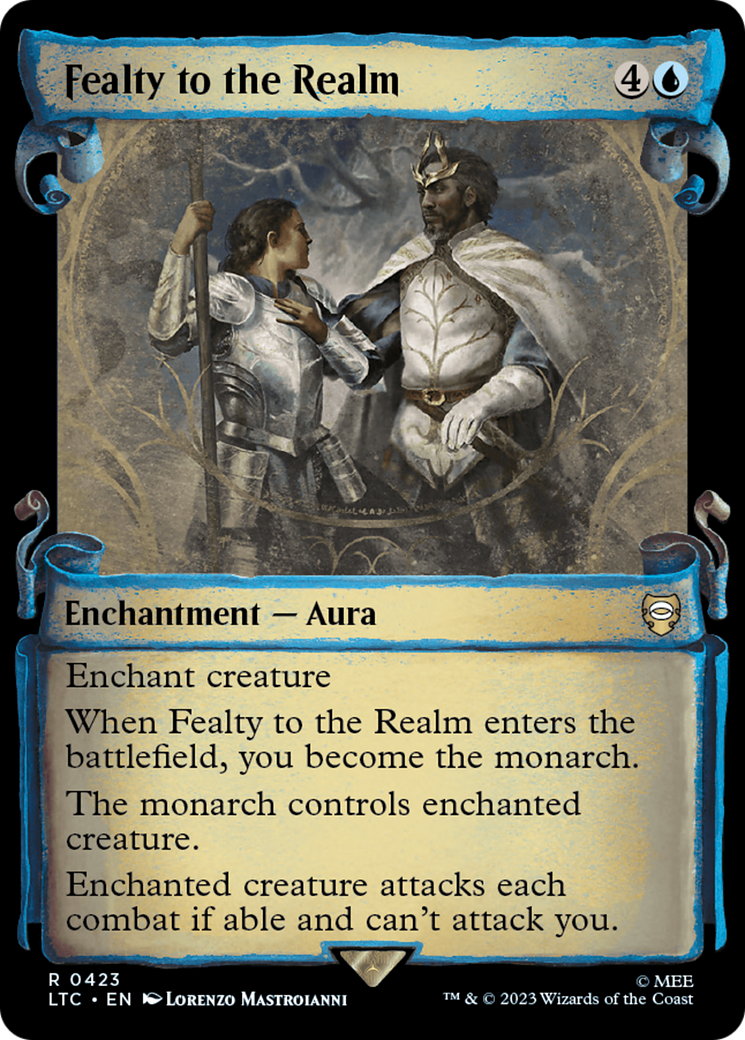 Fealty to the Realm [The Lord of the Rings: Tales of Middle-Earth Commander Showcase Scrolls] - Destination Retro