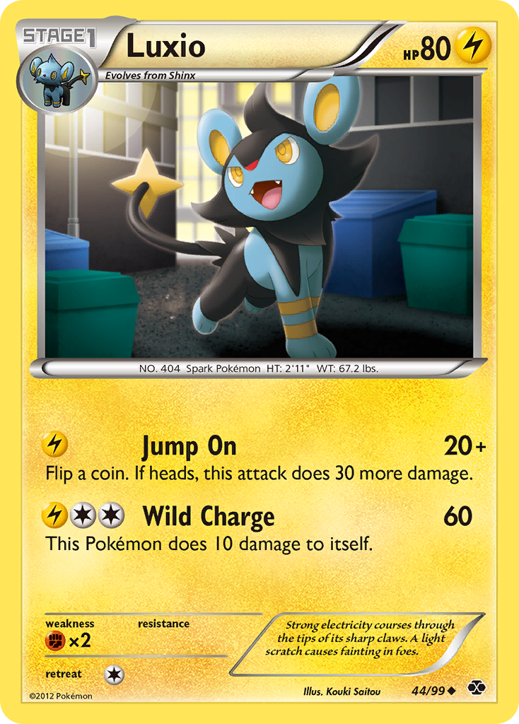 Luxio (44/99) [Black & White: Next Destinies] - Destination Retro