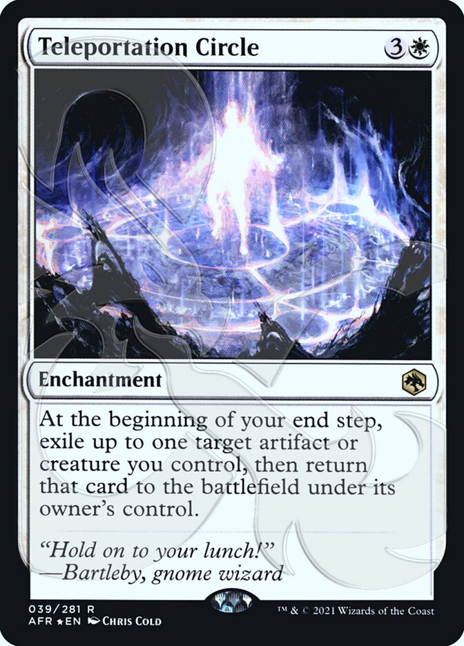 Teleportation Circle (Ampersand Promo) [Dungeons & Dragons: Adventures in the Forgotten Realms Promos] - Destination Retro