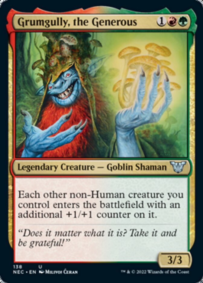 Grumgully, the Generous [Kamigawa: Neon Dynasty Commander] - Destination Retro