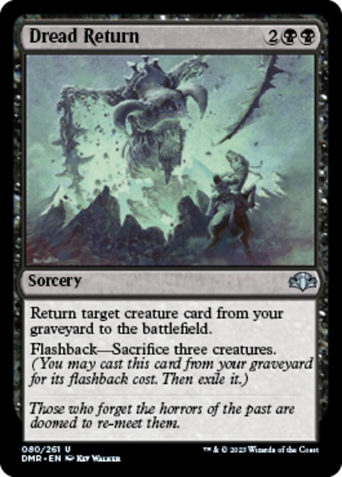Dread Return [Dominaria Remastered] - Destination Retro