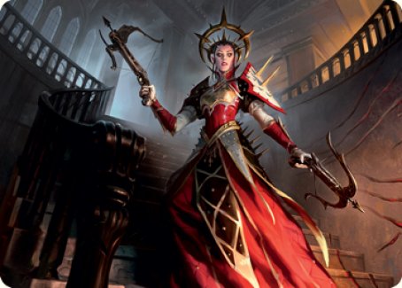Bloodthirsty Adversary Art Card [Innistrad: Midnight Hunt Art Series] - Destination Retro
