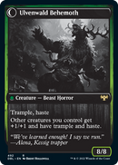 Ulvenwald Oddity // Ulvenwald Behemoth [Innistrad: Double Feature] - Destination Retro