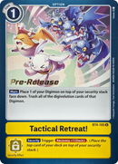 Tactical Retreat! [BT4-105] [Great Legend Pre-Release Promos] - Destination Retro