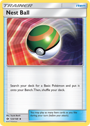 Nest Ball (123/149) [Sun & Moon: Base Set] - Destination Retro