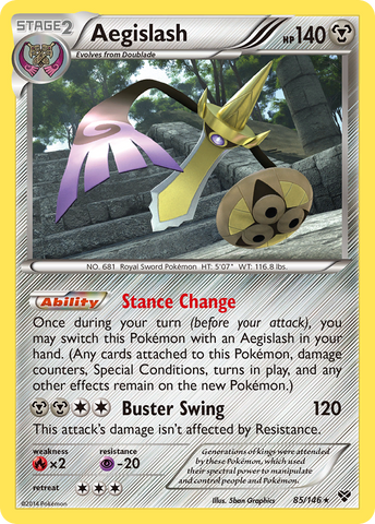 Aegislash (85/146) [XY: Base Set] - Destination Retro