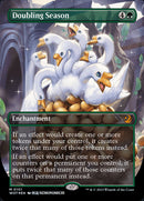 Doubling Season (Anime Borderless) (Confetti Foil) [Wilds of Eldraine: Enchanting Tales] - Destination Retro