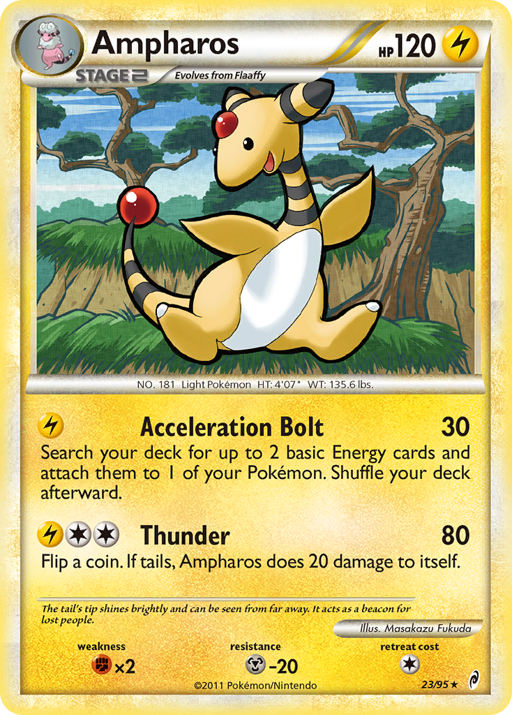 Ampharos (23/95) [Call of Legends] - Destination Retro