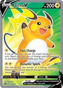 Raichu V (158/172) [Sword & Shield: Brilliant Stars] - Destination Retro