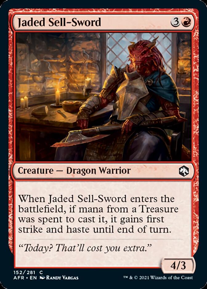 Jaded Sell-Sword [Dungeons & Dragons: Adventures in the Forgotten Realms] - Destination Retro