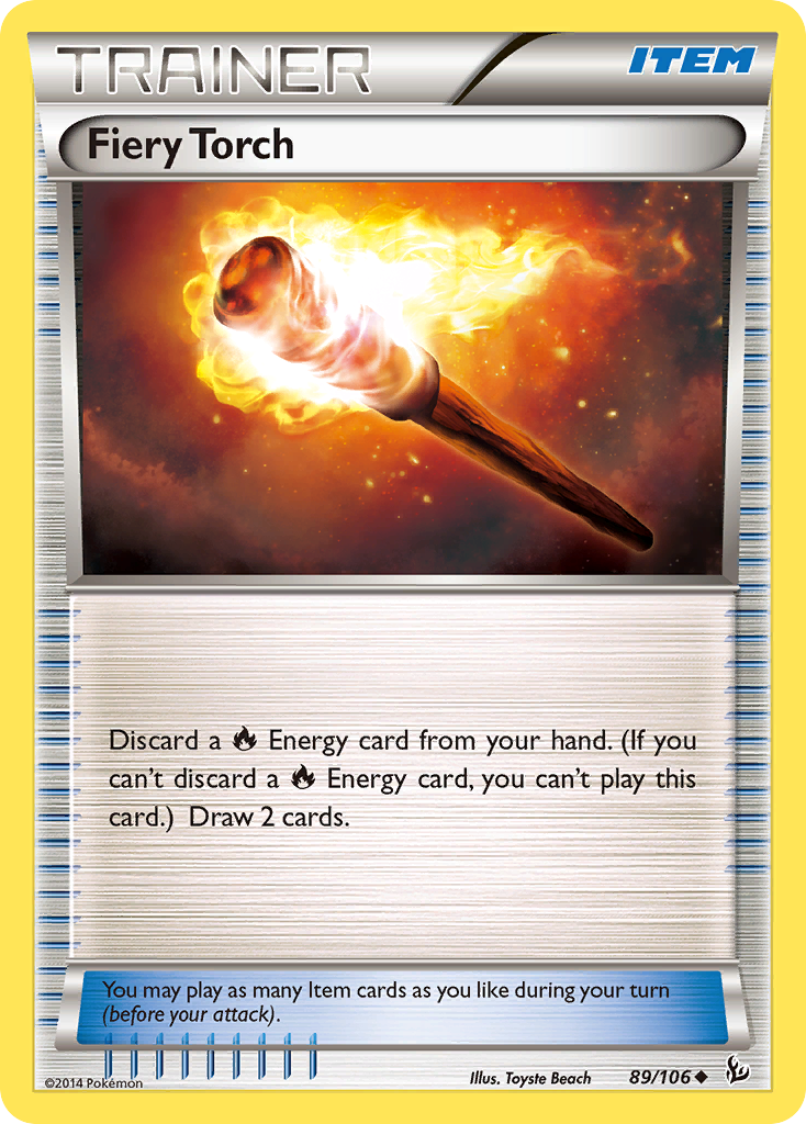 Fiery Torch (89/106) [XY: Flashfire] - Destination Retro