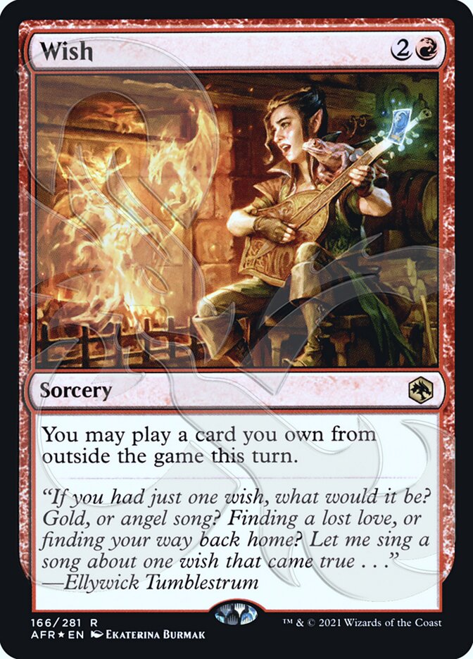 Wish (Ampersand Promo) [Dungeons & Dragons: Adventures in the Forgotten Realms Promos] - Destination Retro