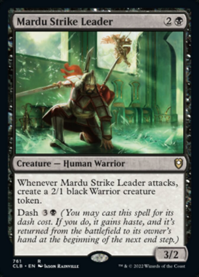 Mardu Strike Leader [Commander Legends: Battle for Baldur's Gate] - Destination Retro