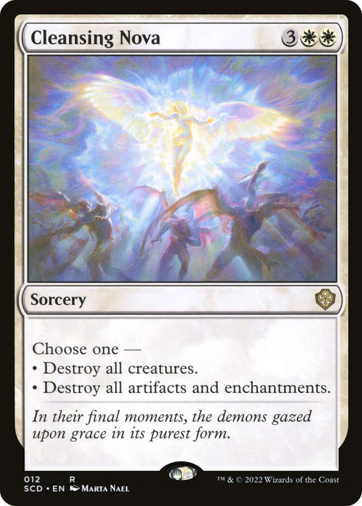 Cleansing Nova [Starter Commander Decks] - Destination Retro