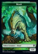 Beast (18) // Beast Token (19) [Commander Legends Tokens] - Destination Retro