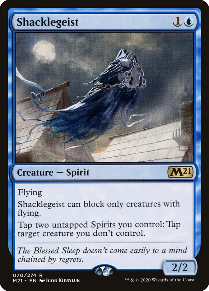 Shacklegeist (Promo Pack) [Core Set 2021 Promos] - Destination Retro