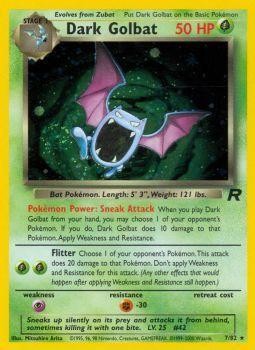 Dark Golbat (7/82) [Team Rocket Unlimited] - Destination Retro