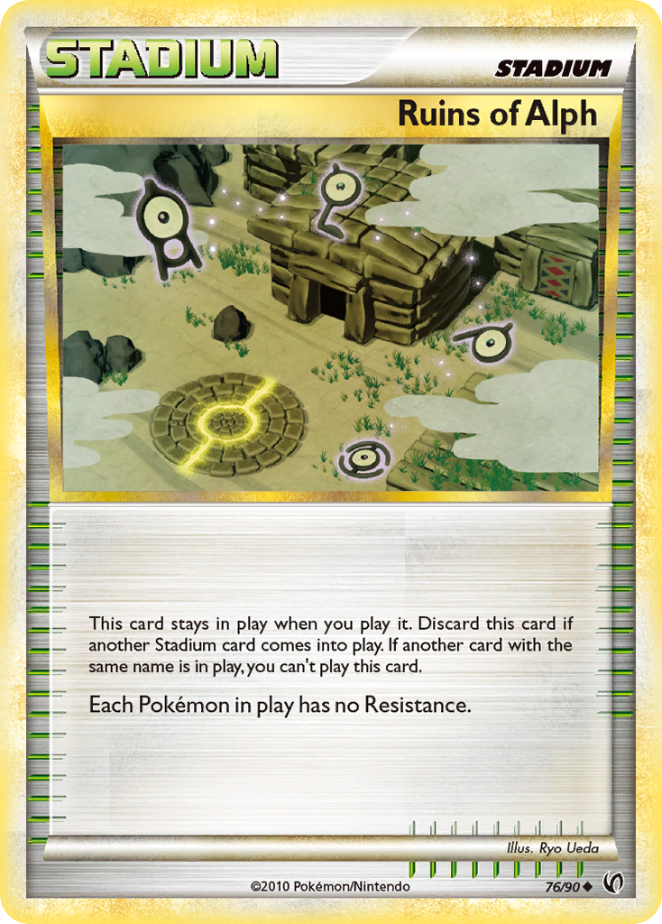 Ruins of Alph (76/90) [HeartGold & SoulSilver: Undaunted] - Destination Retro