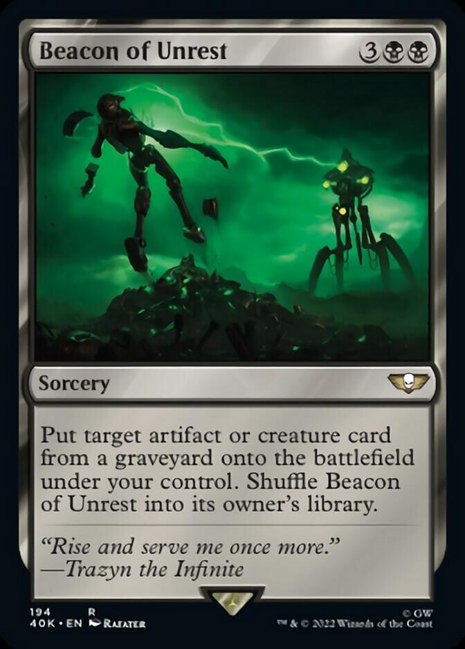 Beacon of Unrest [Universes Beyond: Warhammer 40,000] - Destination Retro