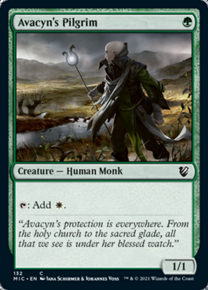 Avacyn's Pilgrim [Innistrad: Midnight Hunt Commander] - Destination Retro
