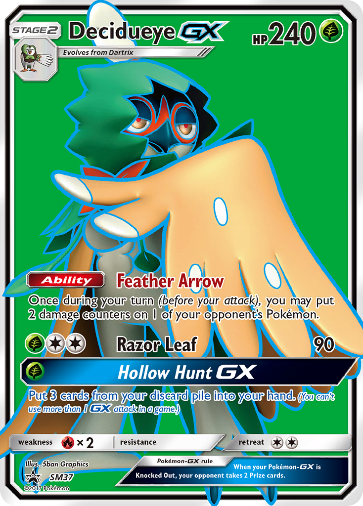 Decidueye GX (SM37) [Sun & Moon: Black Star Promos] - Destination Retro