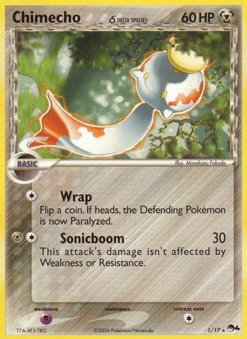 Chimecho (Delta Species) (1/17) [POP Series 4] - Destination Retro