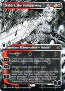 Nahiri, the Unforgiving (Borderless Manga Step-and-Compleat Foil) [Phyrexia: All Will Be One] - Destination Retro