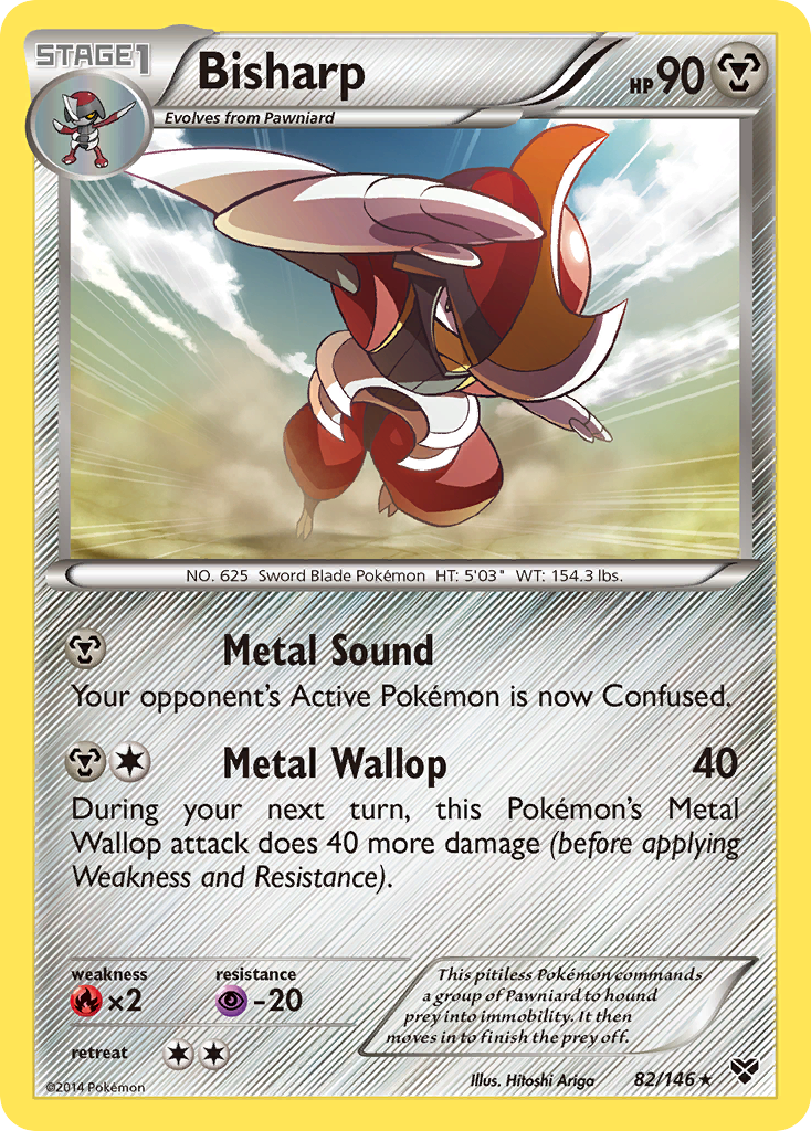 Bisharp (82/146) [XY: Base Set] - Destination Retro
