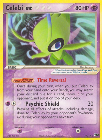 Celebi ex (17/17) [POP Series 2] - Destination Retro
