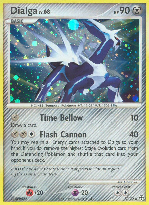Dialga (1/130) [Diamond & Pearl: Base Set] - Destination Retro