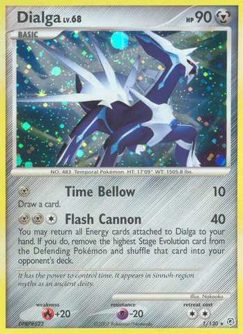 Dialga (1/130) [Diamond & Pearl: Base Set] - Destination Retro