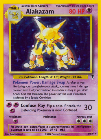 Alakazam (1/110) [Legendary Collection] - Destination Retro