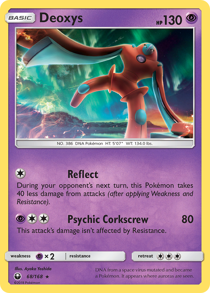 Deoxys (68/168) [Sun & Moon: Celestial Storm] - Destination Retro