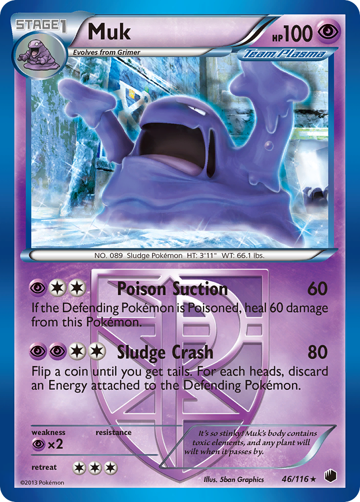 Muk (46/116) [Black & White: Plasma Freeze] - Destination Retro