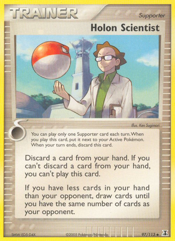Holon Scientist (97/113) [EX: Delta Species] - Destination Retro