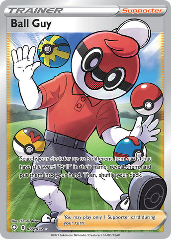 Ball Guy (65/72) [Sword & Shield: Shining Fates] - Destination Retro