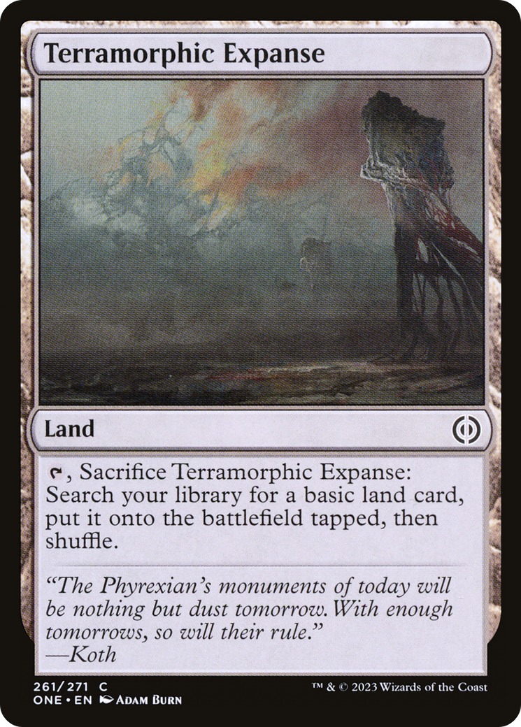 Terramorphic Expanse [Phyrexia: All Will Be One] - Destination Retro