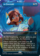 As Foretold (Anime Borderless) (Confetti Foil) [Wilds of Eldraine: Enchanting Tales] - Destination Retro