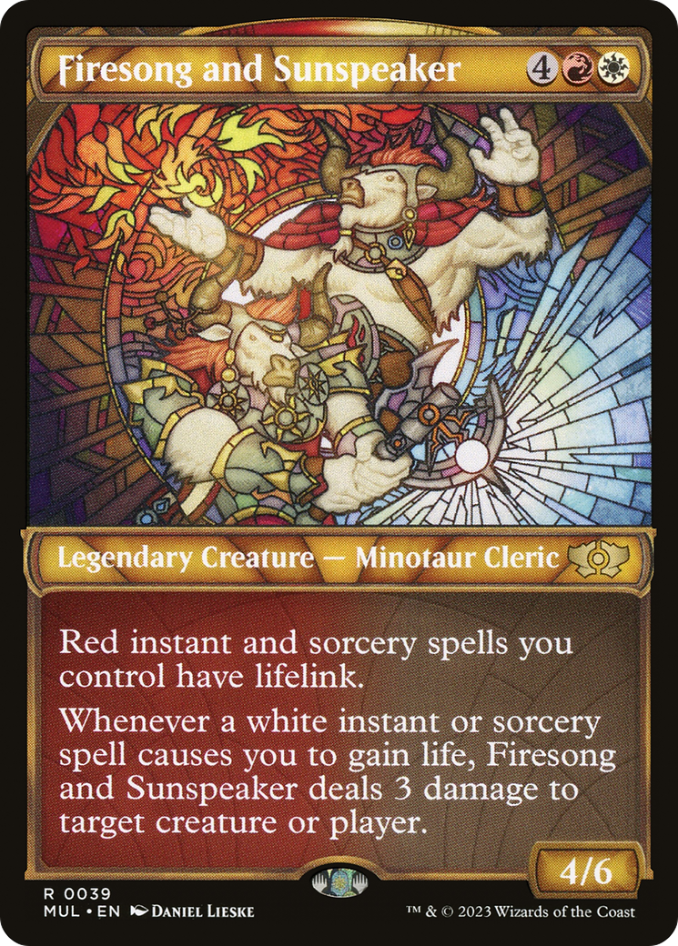 Firesong and Sunspeaker [Multiverse Legends] - Destination Retro