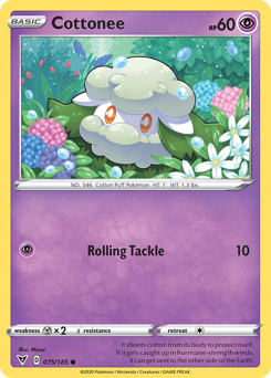 Cottonee (75) [Sword & Shield: Vivid Voltage] - Destination Retro