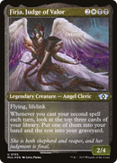Firja, Judge of Valor (Foil Etched) [Multiverse Legends] - Destination Retro