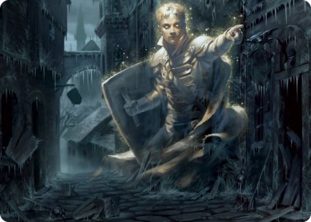 Dennick, Pious Apparition Art Card [Innistrad: Midnight Hunt Art Series] - Destination Retro
