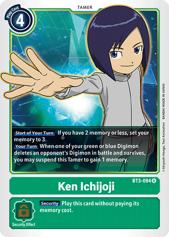 Ken Ichijoji [BT3-094] [Release Special Booster Ver.1.5] - Destination Retro
