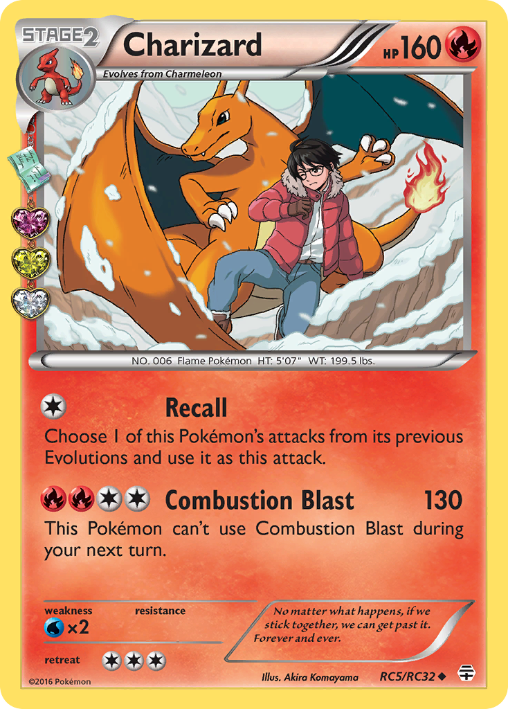 Charizard (RC5/RC32) [XY: Generations] - Destination Retro