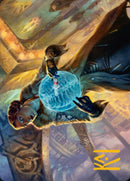 Writ of Return Art Card (Gold-Stamped Signature) [Streets of New Capenna Art Series] - Destination Retro